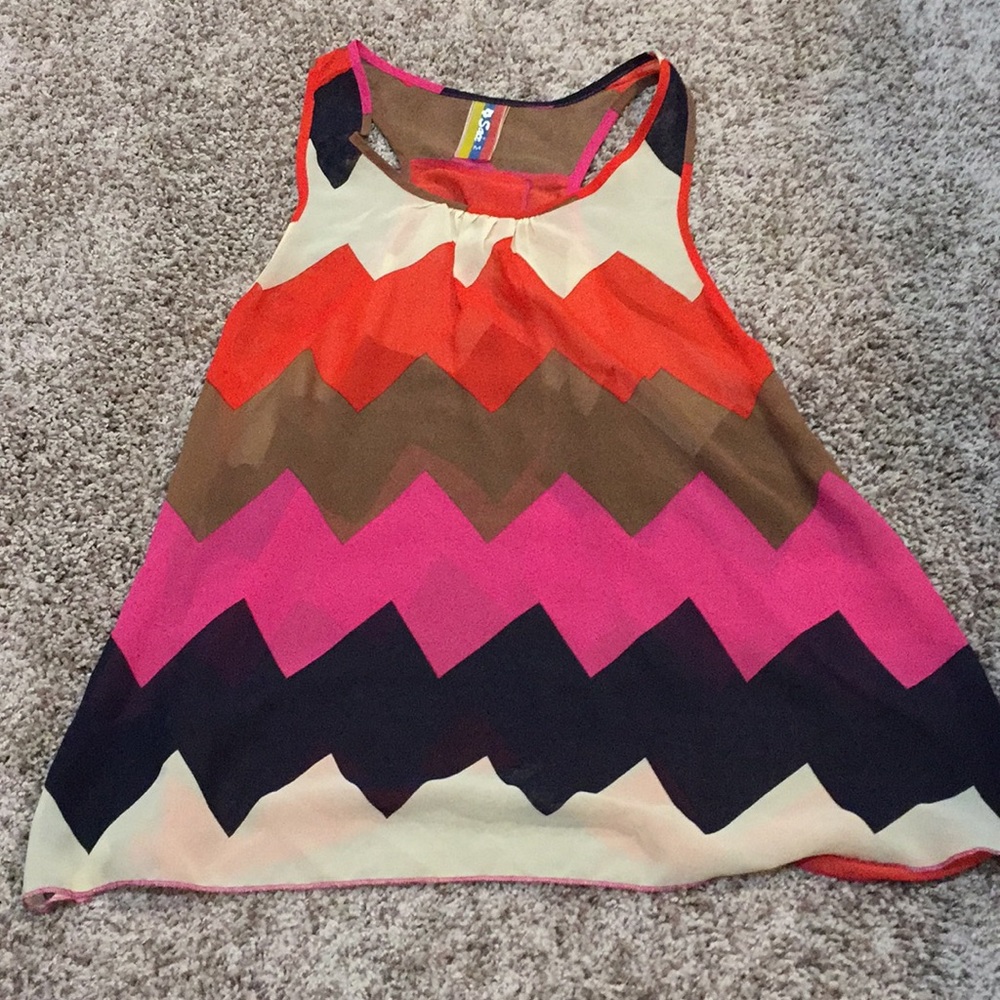 Open back tank